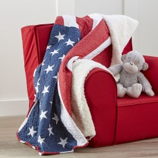 Birch Lane Kids™ Grand Old Flag Quilted Throw BLK2909